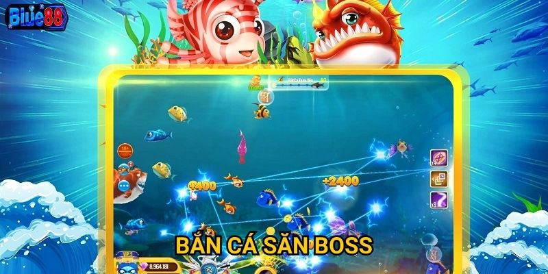 Bắn cá săn boss tại Blue88 có những thử thách gì thú vị? 2 Bắn cá săn boss