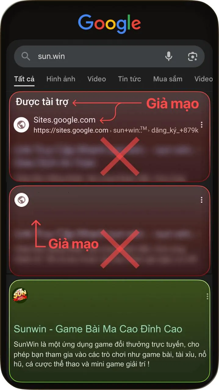 Sun.win được cấp phép chính thức bởi Sunwin